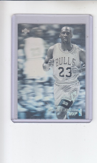 MICHAEL JORDAN 1991-92 UPPER DECK AWARD WINNERS HOLOGRAM INSERT