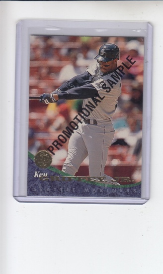 KEN GRIFFEY JR 1993 LEAF PROMO SAMPLE CARD