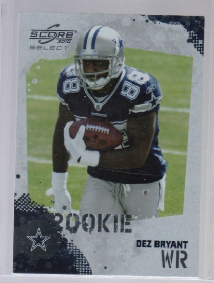 DEZ BRYANT 2010 SCORE SELECT ROOKIE CARD #6