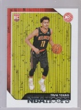 TRAE YOUNG 2018/19 PANINI HOOPS ROOKIE CARD #250