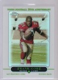 FRANK GORE 2005 TOPPS CHROME REFRACTOR ROOKIE CARD #177