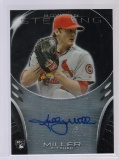 SHELBY MILLER 2013 BOWMAN STERLING AUTOGRAPH ROOKIE CARD