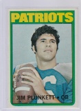 JIM PLUNKETT 1972 TOPPS ROOKIE CARD #65