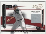 ROGER CLEMENS 2003 PLAYOFF PIECE OF THE GAME JERSEY CARD