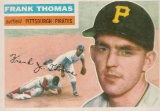 FRANK THOMAS 1956 TOPPS CARD #153
