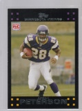 ADRIAN PETERSON 2007 TOPPS ROOKIE CARD #301