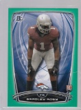 BRADLEY ROBY 2014 BOWMAN GREEN PARALLEL ROOKIE CARD #31
