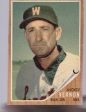 MICKEY VERNON 1962 TOPPS CARD #152