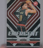 TRAE YOUNG 2018/19 PANINI PRIZM / PRIZM EMERGENT ROOKIE INSERT #5