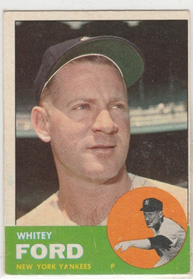 WHITEY FORD 1963 TOPPS CARD #446