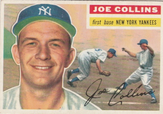 JOE COLLINS 1956 TOPPS CARD #21