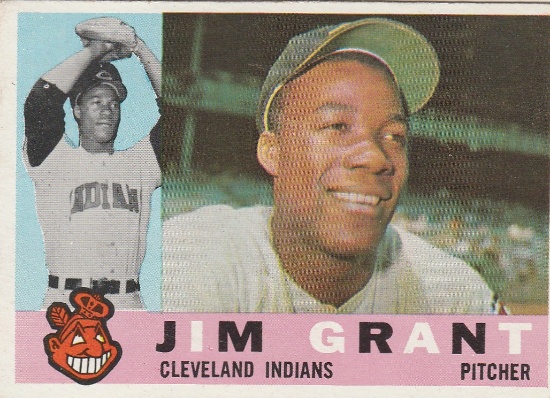 JIM MUDCAT GRANT 1960 TOPPS CARD #14
