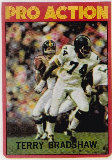 TERRY BRADSHAW 1972 TOPPS CARD #120