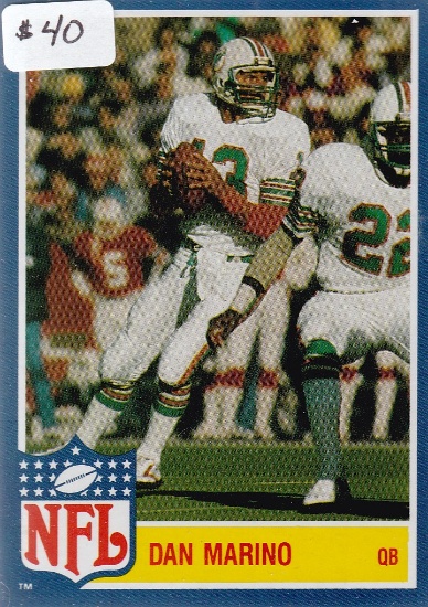 DAN MARINO 1984 TOPPS NFL STAR SET ROOKIE YEAR CARD #3