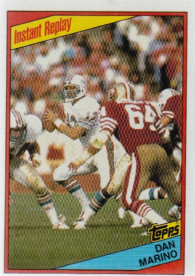 DAN MARINO 1984 TOPPS CARD #124