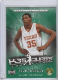 KEVIN DURANT 2007/08 UD 1ST EDITION K35 DURRANT CARD #KD2