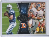 ANDREW LUCK / JOHN ELWAY 2012 TOPPS PARAMOUNT PAIRS INSERT CARD #PA-LE