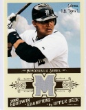 MIGUEL CABRERA 2009 GOODWIN CHAMPIONS JERSEY CARD