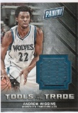 ANDREW WIGGINS 2016 PANINI THE NATIONAL TOOLS OF THE TRADE JERSEY CARD