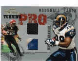 MARSHALL FAULK 2005 PRESTIGE TURNING PRO DUAL MATERIAL CARD
