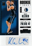 MAXI KLEBER 2017/18 CONTENDERS AUOGRAPH ROOKIE TICKET CARD