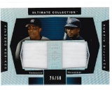 ALFONSO SORIANO / BERNIE WILLIAMS ULTIMATE COLLECTION DUAL JERSEY CARD