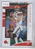 BAKER MAYFIELD 2018 ROOKIES AND STARS ROOKIE CARD #101