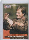 BILL BELICHICK 1991 PRO SET CARD #126