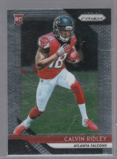 CALVIN RIDLEY 2018 PANINI PRIZM ROOKIE CARD #209