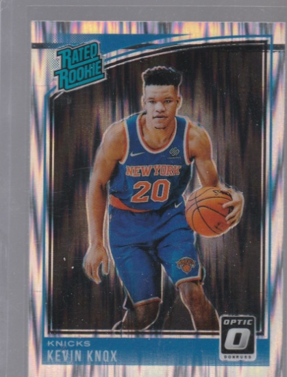 KEVIN KNOX 2018/19 DONRUSS OPTIC PRIZM ROOKIE CARD #190