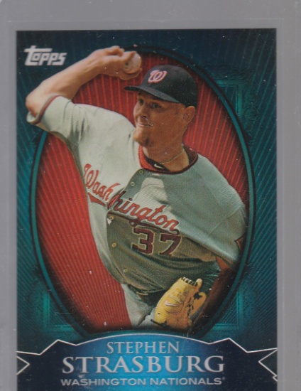 STEPHEN STRASBURG 2010 TOPPS WAL MART EXCLUSIVE CARD #WME-3