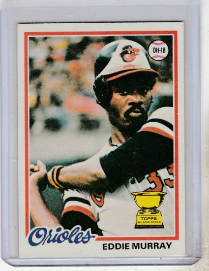 EDDIE MURRAY 1978 TOPPS ROOKIE CARD #36