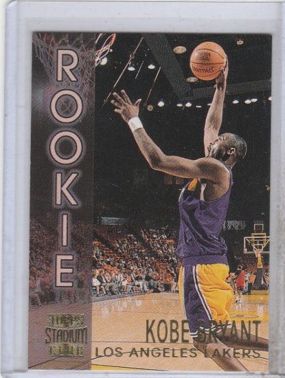 KOBE BRYANT 1996/97 ROOKIE CARD #R9