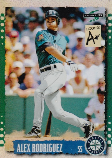 ALEX RODRIGUEZ 1995 SCORE AD PRIZE REDEMPTION CARD #AD1