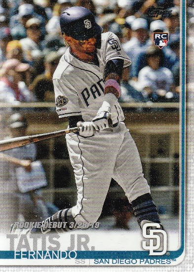 FERNANDO TATIS JR 2019 TOPPS UPDATE CARD #US56