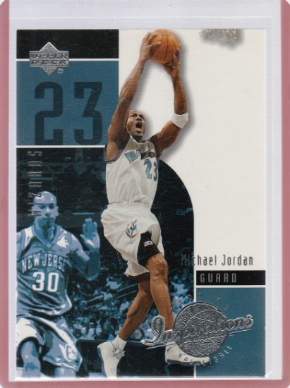 MICHAEL JORDAN 2002/03 UD INSPIRATIONS CARD #89