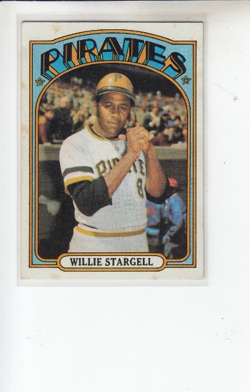 WILLIE STARGELL 1972 TOPPS #447