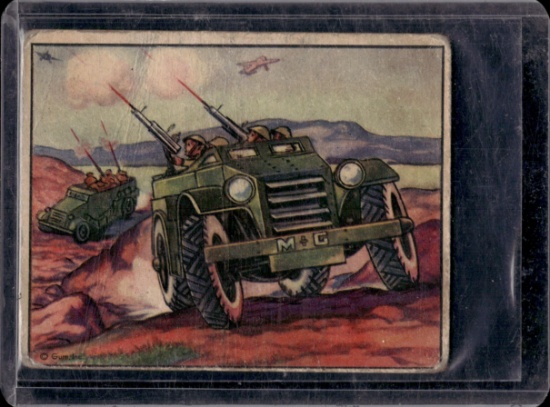 UNITED STATES ARMORED SCOUT CAR 1939 GOUDEY ARMS OF THE WORLD