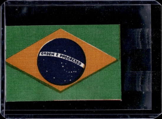 BRAZIL 1950'S FLAGS OF THE WORLD