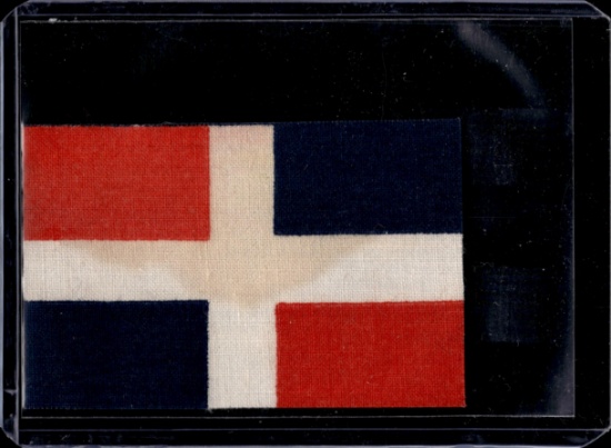 DOMINICAN REPUBLIC 1950'S FLAGS OF THE WORLD