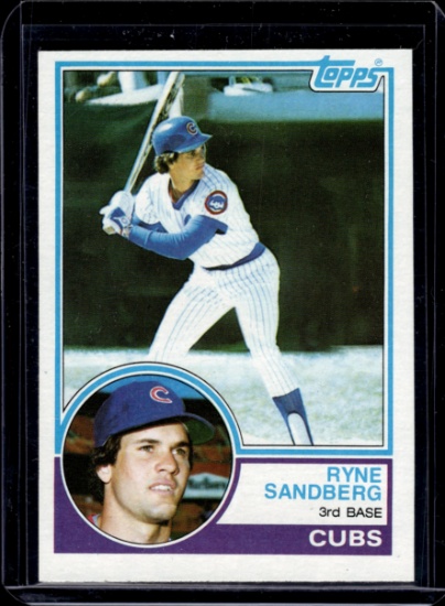RYNE SANDBERG 1983 TOPPS ROOKIE CARD