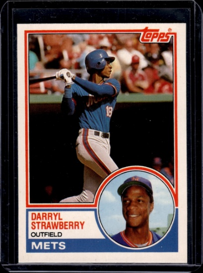 DARRYL STRAWBERRY 1983 TOPPS TRADED ROOKIE CARD
