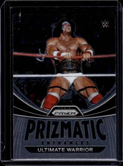 ULTIMATE WARRIOR 2023 PANINI PRIZM PRIZMATIC ENTRANCES