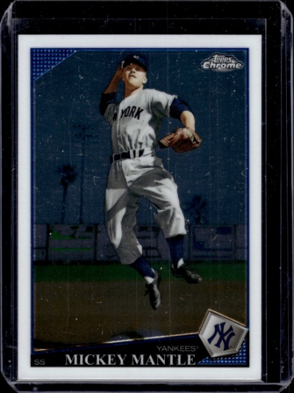 MICKEY MANTLE 2009 TOPPS CHROME