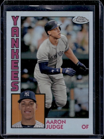 AARON JUDGE 2019 TOPPS CHROME 1984 REFRACTOR SILVER PACK