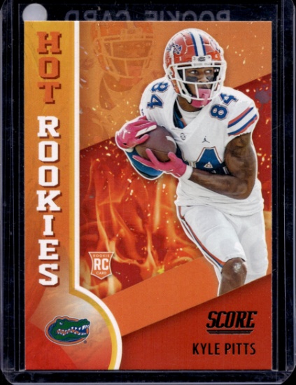 KYLE PITTS 2021 PANINI SCORE HOT ROOKIES ROOKIE CARD