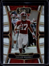 Jaylen Waddle Silver Prizm Field Level 2022 Panini Select Draft