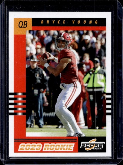 BRYCE YOUNG 2023 SCORE RETRO ROOKIE CARD