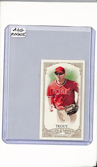 MIKE TROUT 2012 TOPPS ALLEN AND GINTER MINI. 1ST GINTER CARD