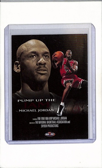 MICHAEL JORDAN 1998-99 HOOPS PUMP UP THE JAM SP